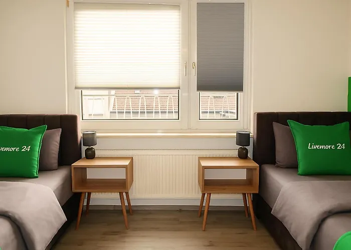 Livemore24 - 2 In Wlan - Smart-tv - 24-7 Check-in Und Küche * Duisburg