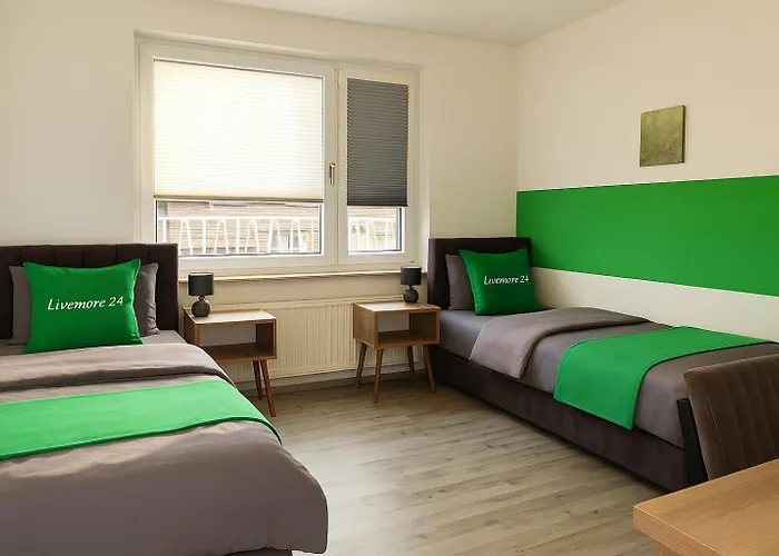 Apartment Livemore24 - 2 In Wlan - Smart-tv - 24-7 Check-in Und Küche